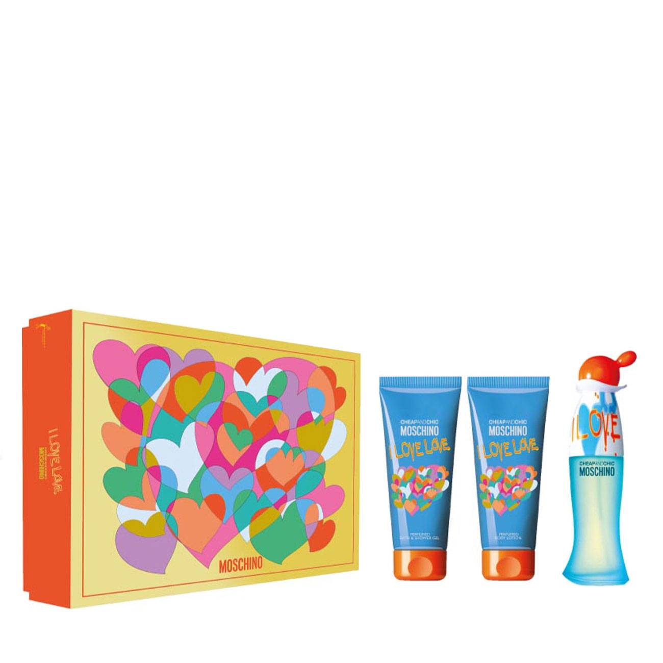 Set parfumuri Moschino CHEAP&CHIC I LOVE LOVE SET 250ml cu comanda online
