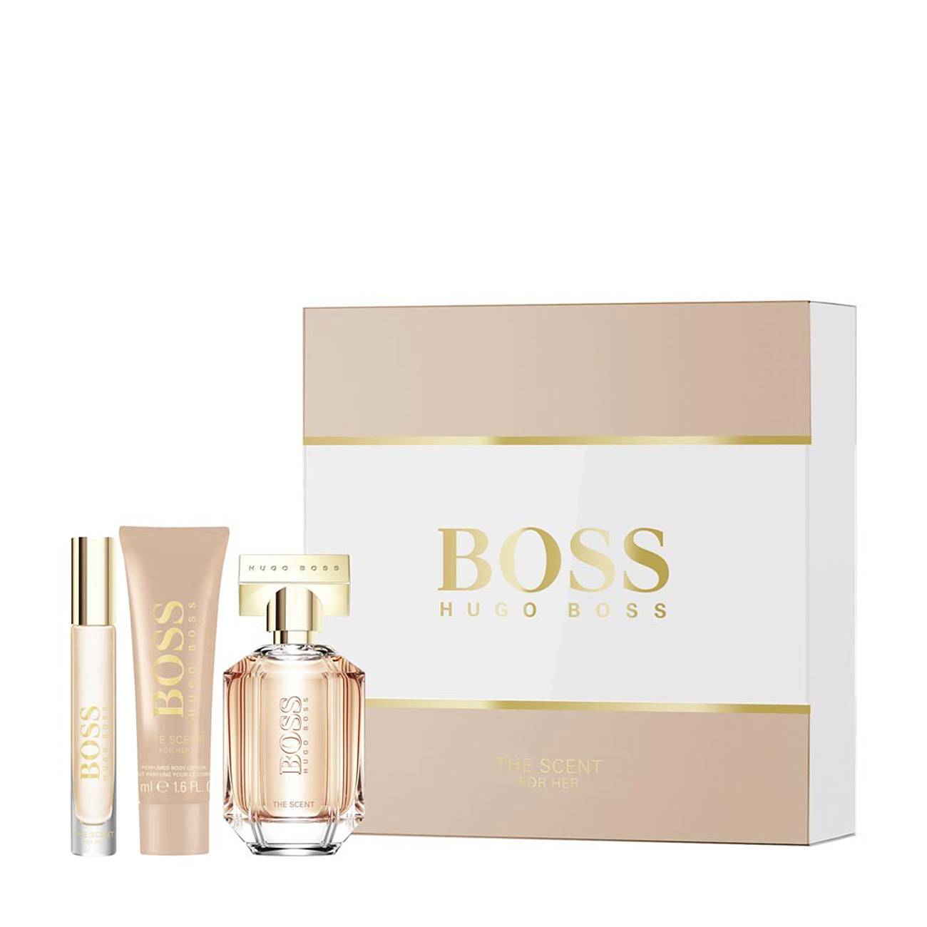Set parfumuri Hugo Boss THE SCENT FOR HER 107ml cu comanda online