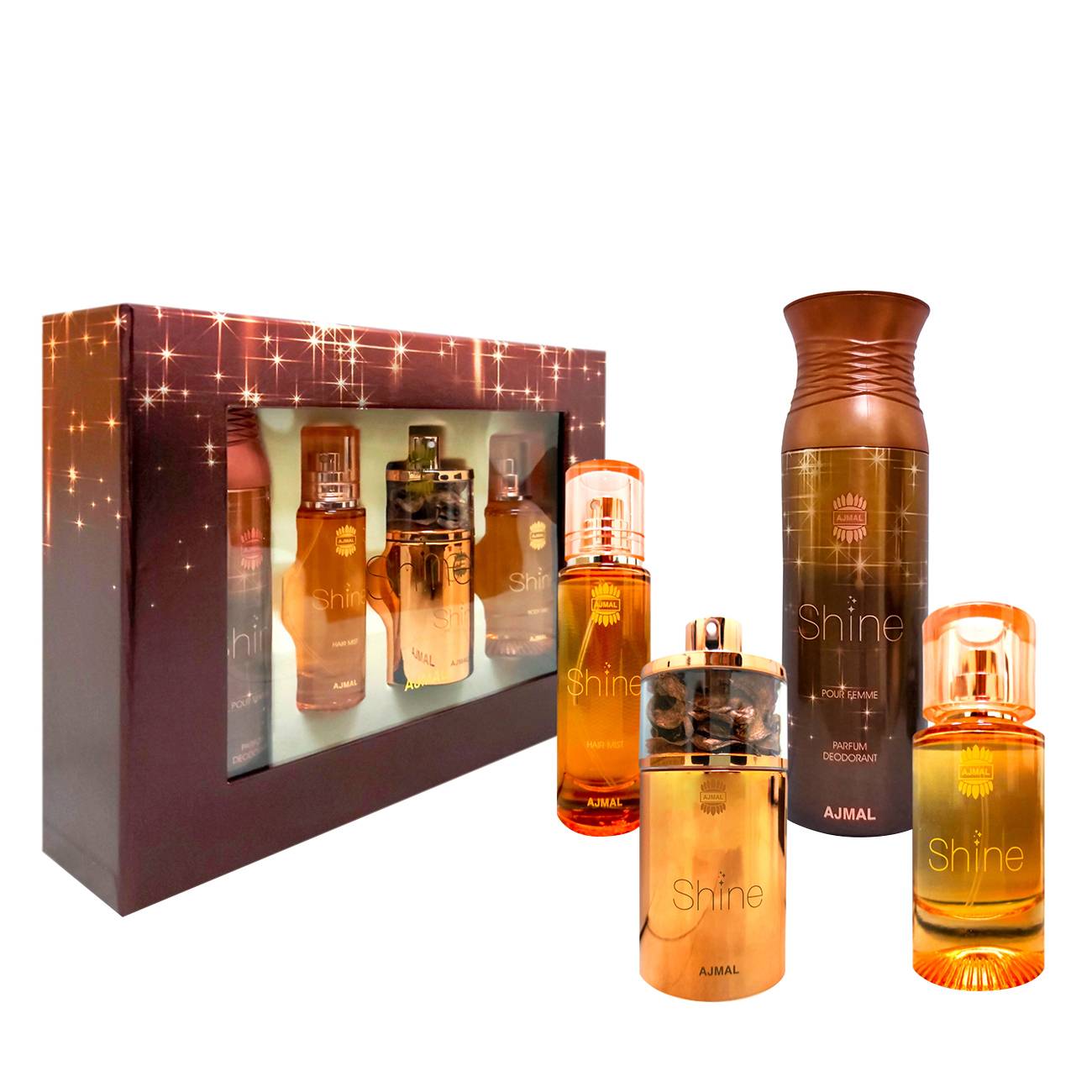Set parfumuri Ajmal SHINE SET 405ml cu comanda online
