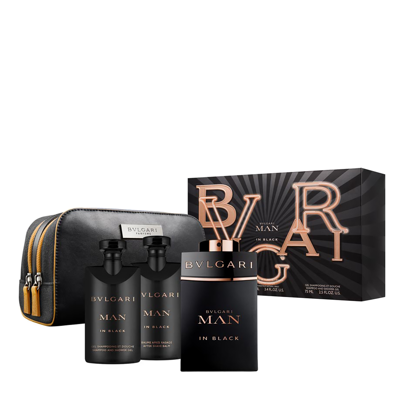 Set parfumuri Bvlgari MAN IN BLACK SET 250ml cu comanda online