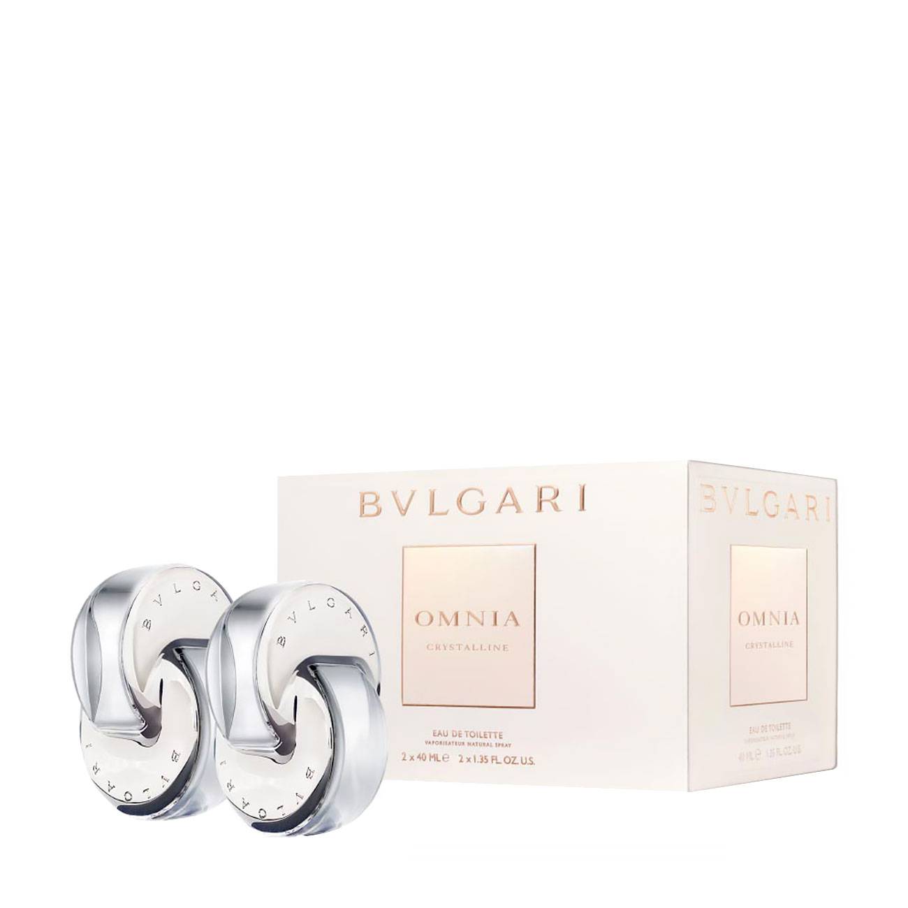 Set parfumuri Bvlgari OMNIA CRYSTALLINE DUO 80ml cu comanda online