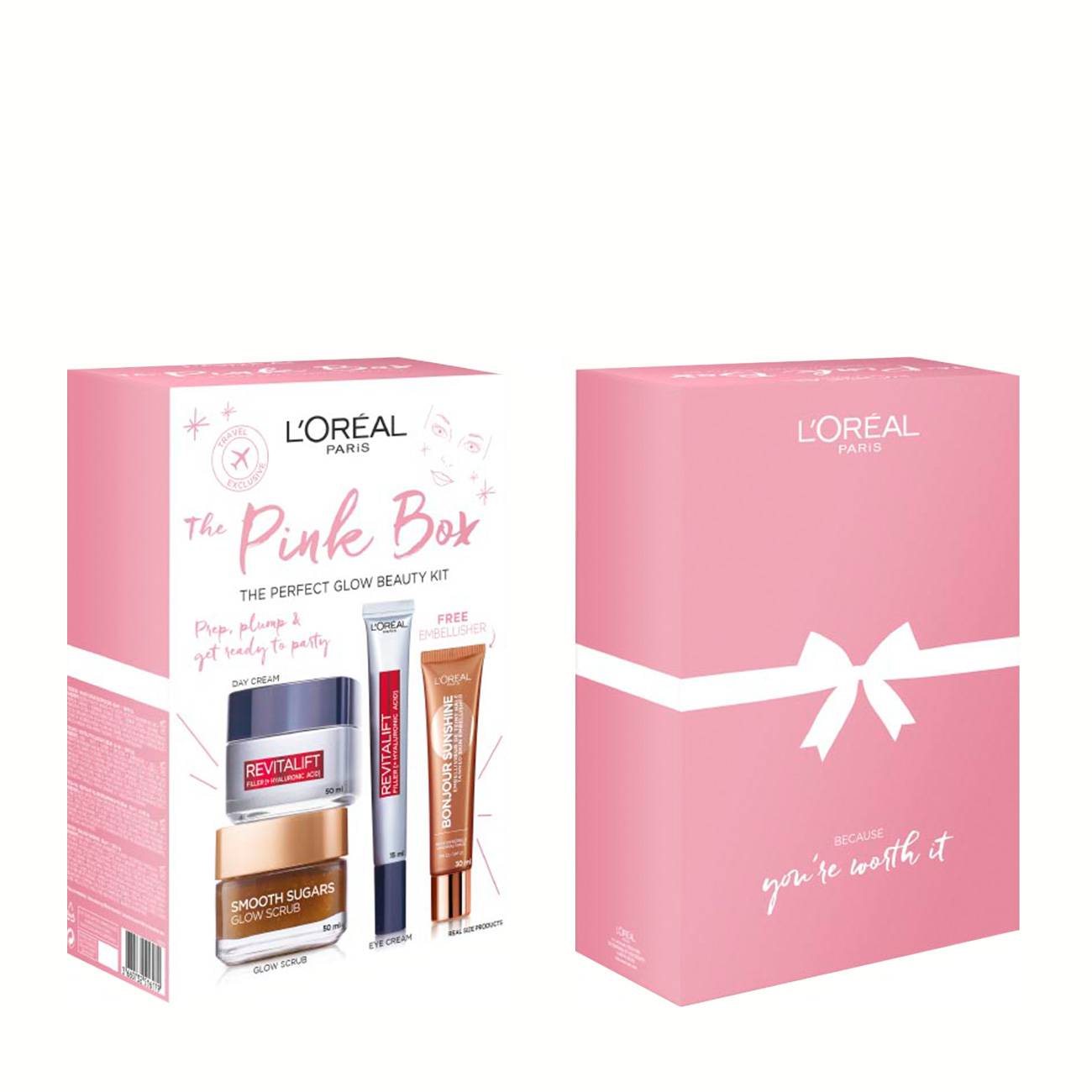 Set ingrijire piele L’Oreal REVITALIFT THE PINK BOX SET 115ml cu comanda online