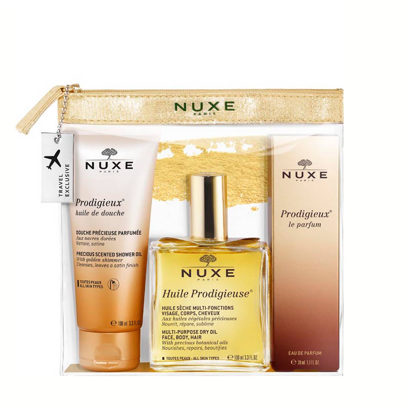Set ingrijire piele Nuxe NUXE – TRAVEL EXCLUSIVE SET cu comanda online