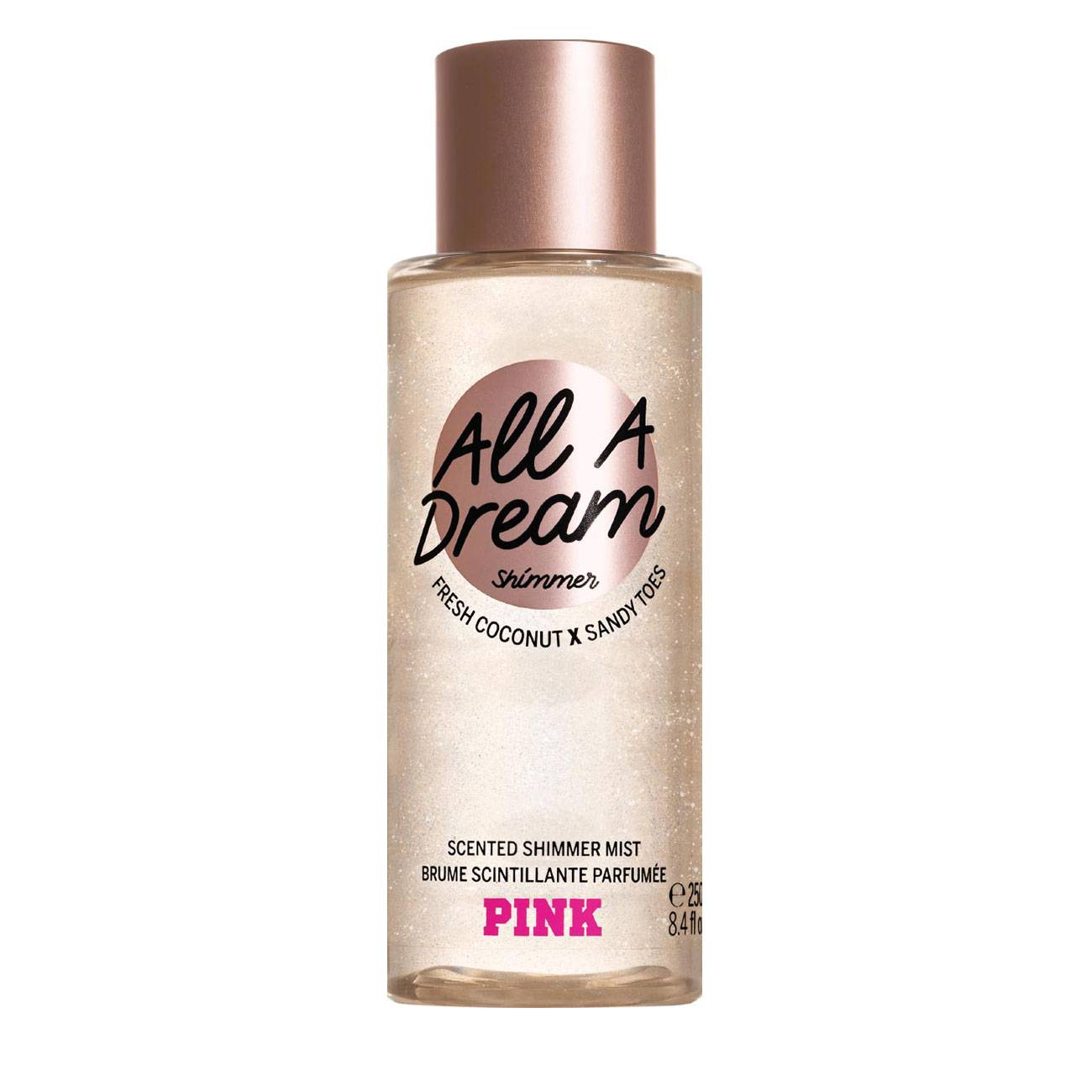 Spray de corp Victoria’s Secret PINK ALL A DREAM SHIMMER BODY MIST 250ml cu comanda online