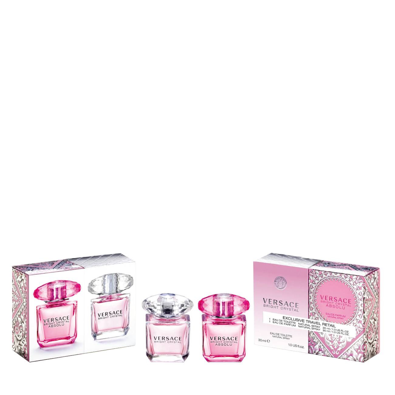 Set parfumuri Versace BRIGHT & ABSOLU DUO SET 60ml cu comanda online