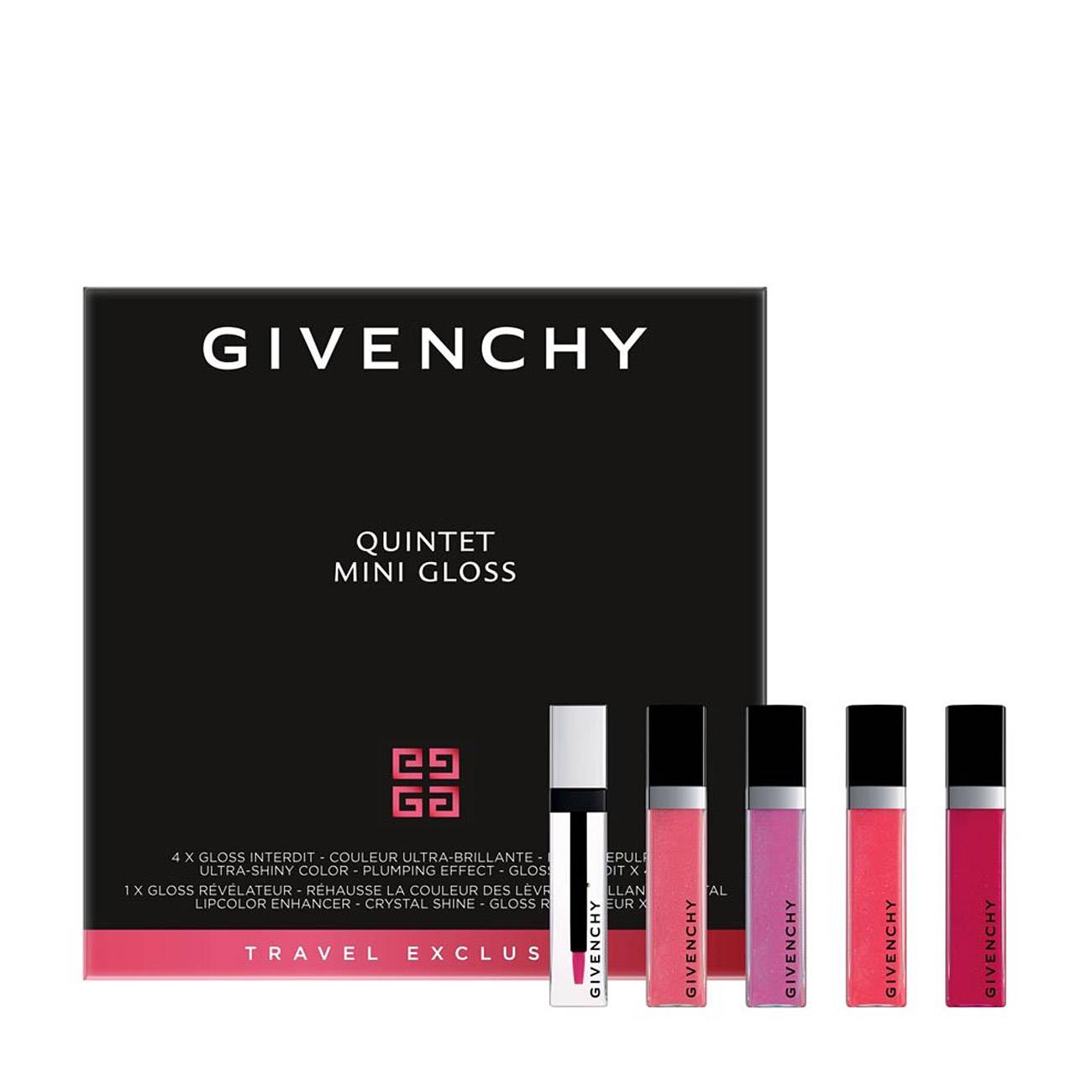 Set pentru buze Givenchy QUINTET MINI GLOSS 18 Ml cu comanda online