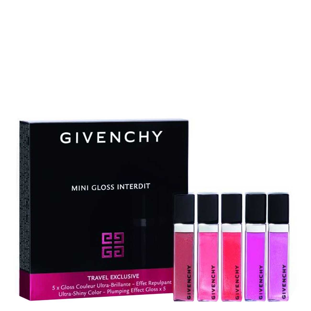 Luciu de buze Givenchy MINI GLOSS INTERDIT SET 30 ML cu comanda online
