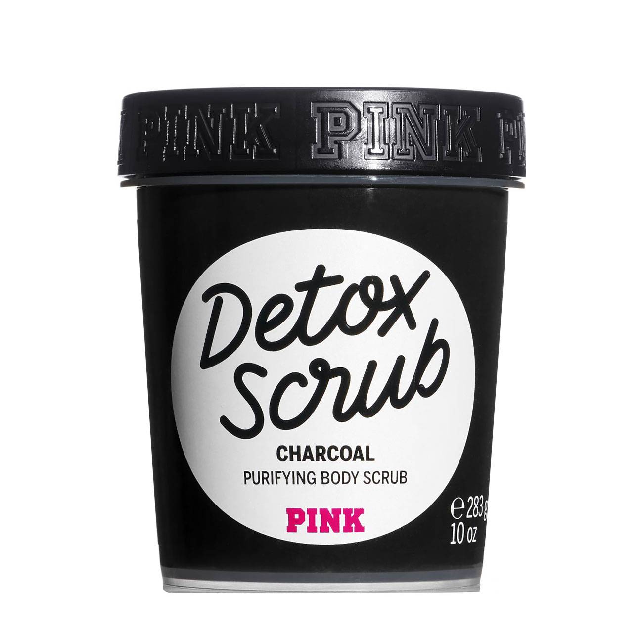 Set ingrijire corp Victoria’s Secret PINK DETOX SCRUB CHARCOAL -PURIFYING BODY SCRUB 283gr cu comanda online