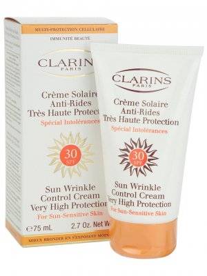 Crema antirid Clarins SUN WRINKLE CONTROL CR VERY HIGH PROTECT SPF30 75ML 75 Ml cu comanda online