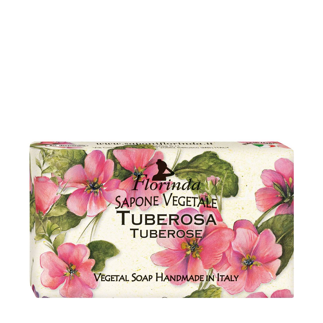 Produs pentru baie Florinda VEGETAL SOAP HANDMADE WITH TUBEROSE 100gr cu comanda online
