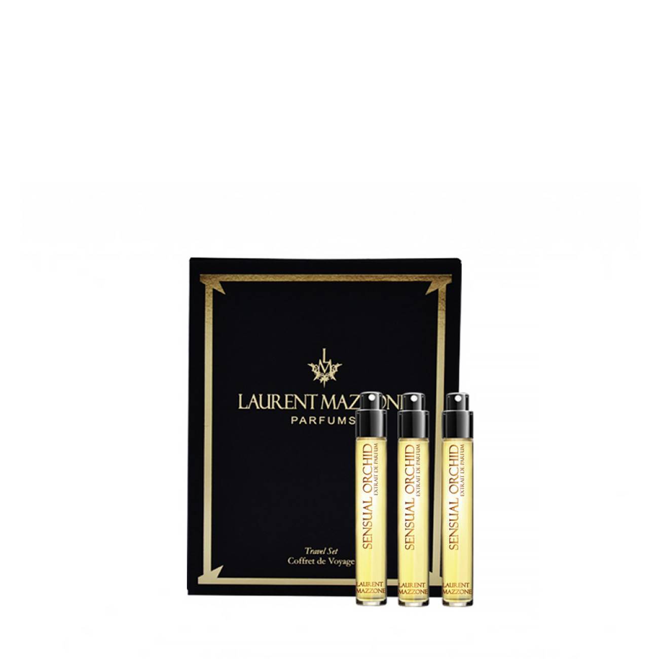 Parfum de niche Laurent Mazzone SENSUAL ORCHID TRAVEL SET 45ml cu comanda online