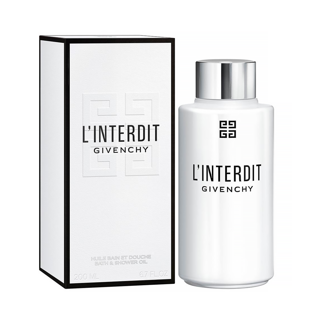 Produs pentru dus si exfoliere Givenchy L’INTERDIT BATH & SHOWER OIL 200ml cu comanda online