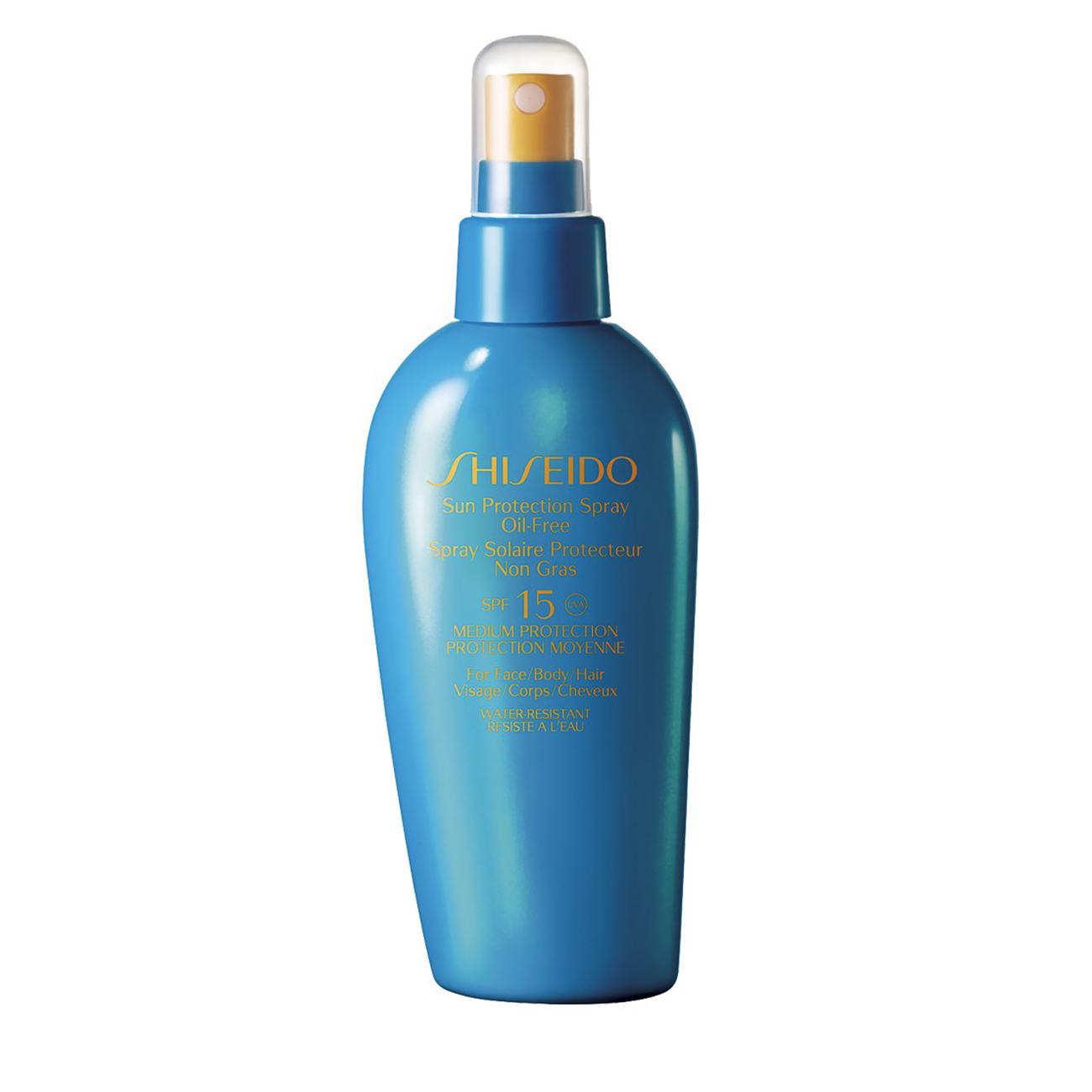 Lotiune pentru plaja Shiseido SUNCARE PROTECTION OIL FREE SPRAY SPF15 150ml cu comanda online